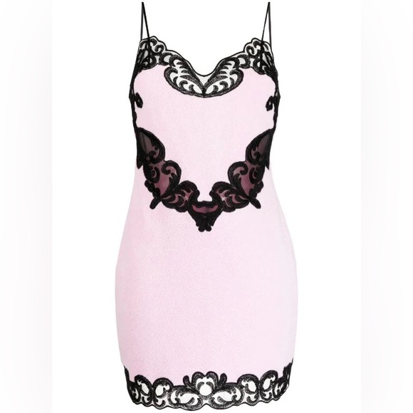 Alexander Wang lace-trimmed terry-cloth minidress - Picture 5 of 8